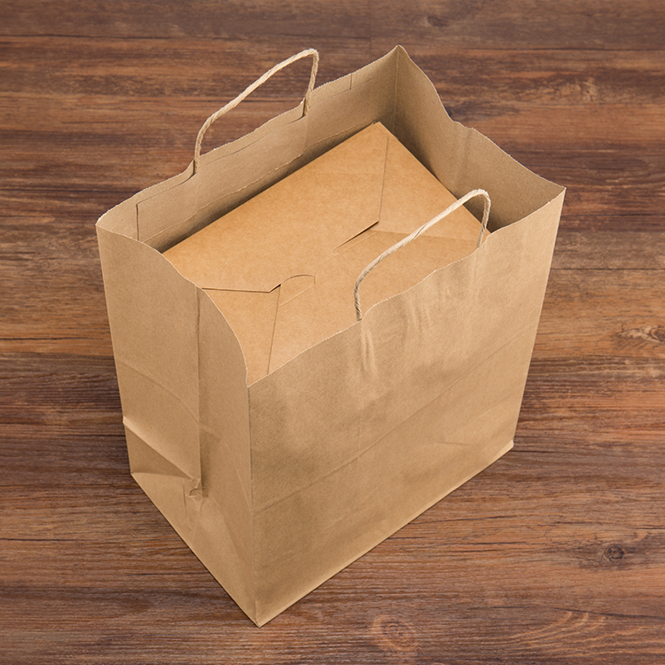 kraft paper bags with handles