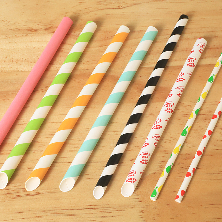 Paper drinking straws